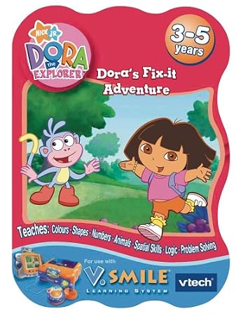 Jeu V.Smile DORA Apprentie Mécano - Bon État Complet