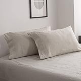 Simple&Opulence 100% French Linen Pillowcase Queen