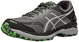 ASICS Men's GT-2000 5 Trail Runner, Carbon/Mid Grey/Green Gecko, 10.5 M US