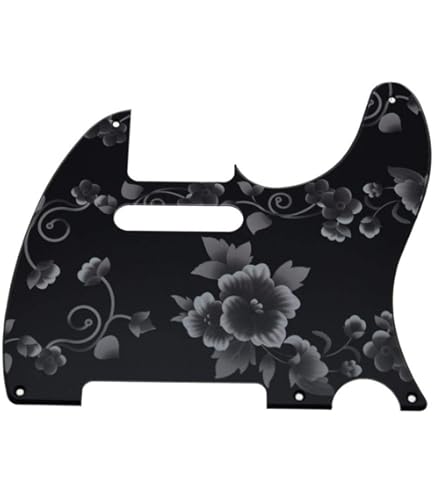 Pickguard Chitarra Piastra Graffiante Tele Tartaruga Scura Per - Foto 11