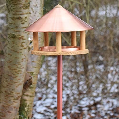 Voss Garden Odensee Wooden Bird Table Bird Feeder Birdhouse