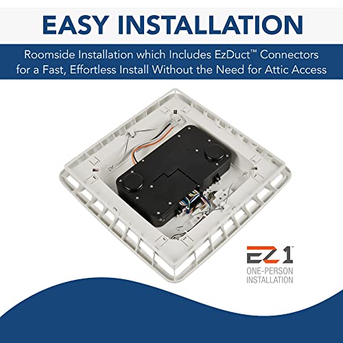 Broan-NuTone VC110CCT Sensonic Alexa Voice Controlled Smart Exhaust Fan ...