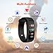 Fitness Tracker, Smart Watch with Color Screen, Activity Tracker With Heart Rate Monitor, Calories track, Sleep Monitor, IP68 Waterproof Smart Bracelet Pedometer Wristband for Android and IOS