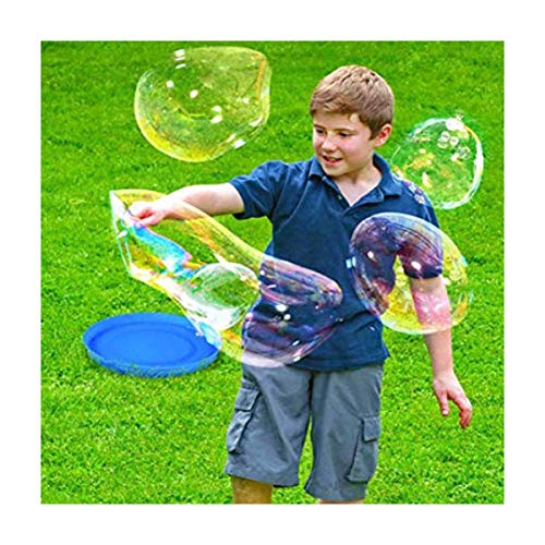 Bubble Wands - Jumbo Colorful Bubble Wand Toy Set - Assortment of Large Wands - For Kids and Adults - 2 Giant Trays Will Make Lots of Bubbles - Boys & Girls Summer Outdoor Fun Bubble Toys - Activity P - Thumbnail 2