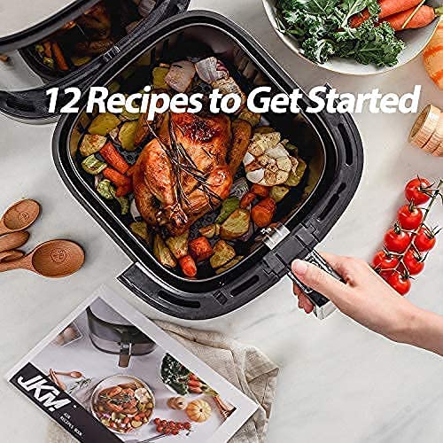 JKM Air Fryer 5.3 Quart, Digital Oilless Frying Cooker, Auto Shut Off