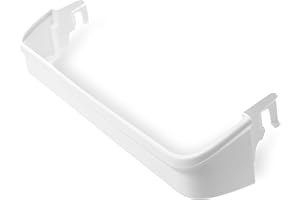 PartsBroz 240338001 Door Bin Shelf Rack for Frigidaire Refrigerator Door Shelf, Kenmore Refrigerator Racks Replacement Part, Electrolux Fridge White Upper Top Shelf Bar Rack Parts AP2115859 PS429871