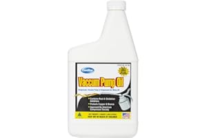 ComStar Vacuum Pump Oil, Universal Mineral-Based Oil, SAE 20 Weight, For Compressors, Vacuum Pumps, Compressed Air Motors, Anti-Wear Formula with Rust & Corrosion Inhibitors, 1 Quart (45-785)