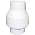 Valterra 200-20W PVC Swing (No Spring) Check Valve, White, 2" Slip