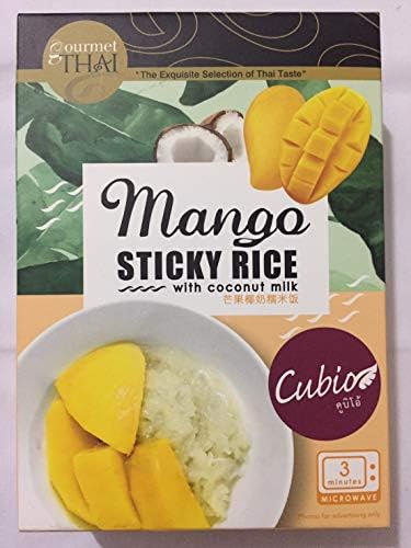 Mango and Sticky Rice with Coconut Milk 1 set