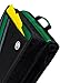 Case-it Z-Binder Two-in-One 1.5-Inch D-Ring Zipper Binders, Green