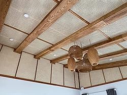 36" Width Natural Rattan Webbing for Caning