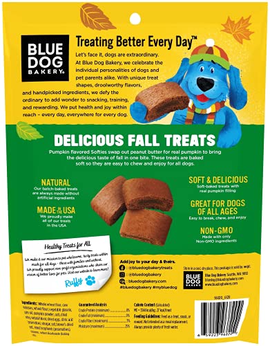 BLUE DOG BAKERY PUN’KIN SOFTIES, PUMPKIN FLAVOR, 10 OUNCES