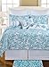 C&F Home 861561650B Cora Throw Pillow, Blue