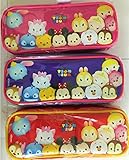 Disney Tsum Tsum Pencil Case/Pouch Set of 3
