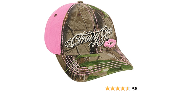Chevy Girl Camouflage Hat (Pink 