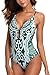 CharmLeaks Lace-up Backless One Piece Bathing Suit Swimsuit Swimwear Monokini