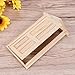 PIXNOR 1:12 Dollhouse Miniature 6-panel Wood Door with Steepletop