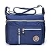 Messenger Bag,Multi Pocket Crossbody Bag,ZYSUN Designer Purses and Shoulder Handbags for Women and Girls(601N,blue)