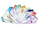 La closure Women's 100% Cotton Handkerchiefs Print Floral Handkerchief Assorted Pack