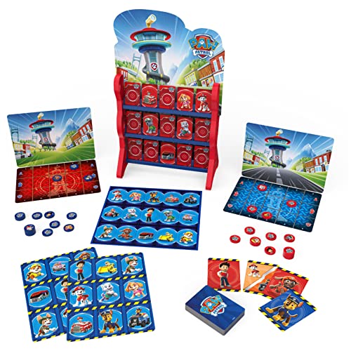 PAW Patrol, Games HQ Board Games for Kids Checkers Tic Tac Toe Memory Match Bingo Go Fish Card