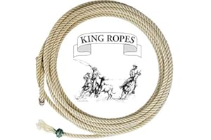 King Saddlery Inc Ropes Treated Poly Calf Rope 9.5