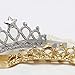 DZT1968® Baby Girl Crown Headband Head Wrap Hair Band Headwear (Gold)