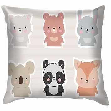 Amazon Com Set Cute Hand Drawn Animals Cat Wildlife Koala