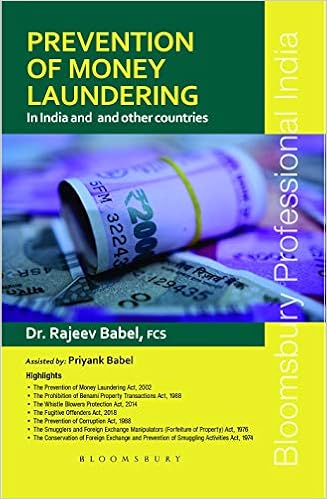 Prevention of Money Laundering. An India and International Perspective