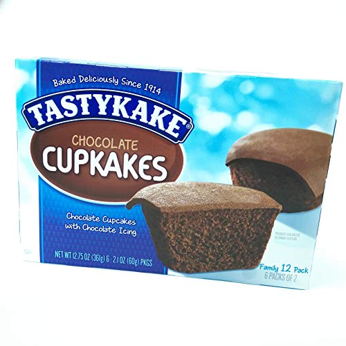 Tastykake Chocolate Lovers Variety Pack | 4 Boxes Snack Cakes | Chocolate Cupcakes, Creme Filled Cupkakes, Buttercreme Iced Cake, Chocolate Kandy Kakes