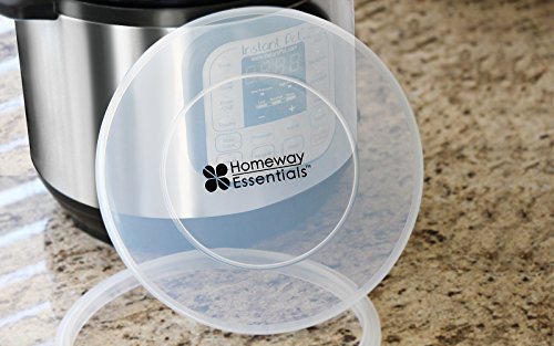 image for Homeway Essentials Silicone Lid For Insta Pot - 6 Quart Inner Pot Repl