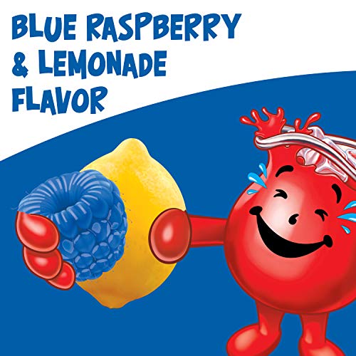 KoolAid Blue Raspberry Lemonade Flavored Caffeine Free Powdered Drink