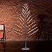 Excelvan 1.2M/4FT 96LEDs Flexible Plane Tree Light Warm White Light White Branches Perfect for Home Festival Party Wedding Bar Indoor Outdoor Decoration