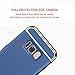 ATRAING Galaxy S8 Case, 3 in 1 Ultra Thin Hard PC Back Anti-Scratch Matte Finish Slim Fit Protective Cover for Samsung Galaxy S8 Blue