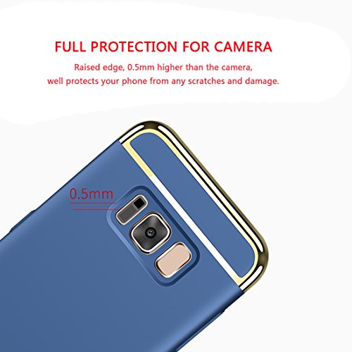 A Trading Galaxy S8 Plus Case, Shockproof Thin Hard Case Cover For Galaxy S8 Plus (Silver)