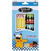 Pikachu (1 Random Pack) Pencils, B Hexagonal Pencil, 12 Count, Package May Vary