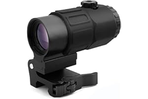 AIMSNIPER G33/G43/G45 3X/5X Riflescope Magnifier for Holographic Sights & red dot Sight