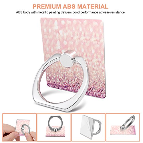 image for Cellstand Cell Phone Finger Ring Stand,[4 Pack] 360° Rotation Univers