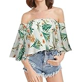 DaySeventh Women Fashion Pullover Tops Off Shoulder Casual Jeans Blouse