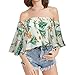 DaySeventh Women Fashion Pullover Tops Off Shoulder Casual Jeans Blouse