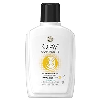 oil of olay spf 15 sensitive skin
