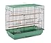 Prevue Pet Products SP1804-4 Flight Cage, Green/Black