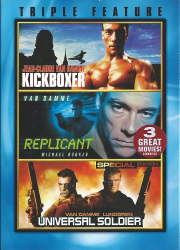 Van Damme Triple Feature (Kickboxer / Replicant / Universal Soldier)