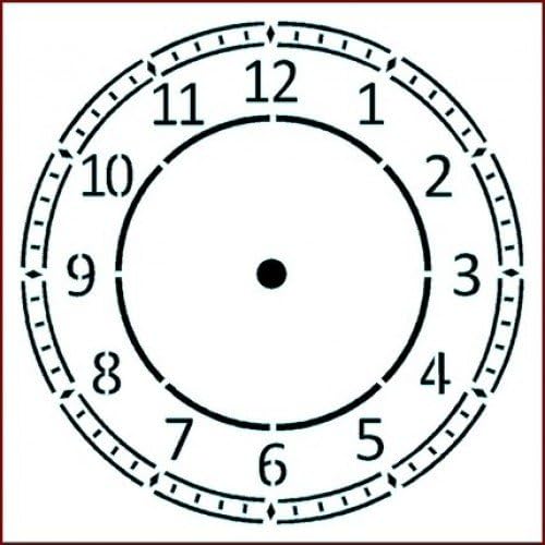 Imagination Crafts - ST Arabic Clock