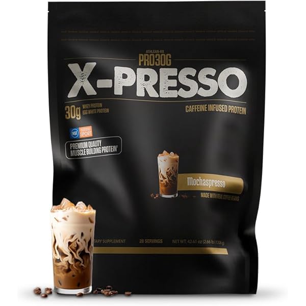 Amazon.com: ATHLEAN-X PRO-30G, Xpresso Premium Caffeinated Protein