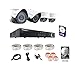 LaView IP 1080P HD Built-in PoE 4 Cameras 4 Channel NVR Security Camera System with 1TB, 2 of 2MP Bullet and 2 of 2MP Dome