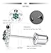 ORAZIO 2 Pairs Stainless Steel Turtle Earrings for Girls Women Butterfly Stud Earrings Screwback Silver Tone (A:Tortoise and Color Butterfly)