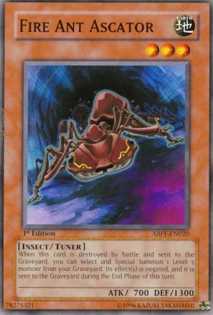 Yu-Gi-Oh! - Fire Ant Ascator (ABPF-EN020) - Absolute Powerforce - 1st Edition - Common