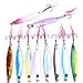 Aorace 10pcs/lot Saltwater Fishing Casting Metal Jig 40g Shore and Boat Jigging Lure Bait Lead Fish With feather 8.7cm/40g