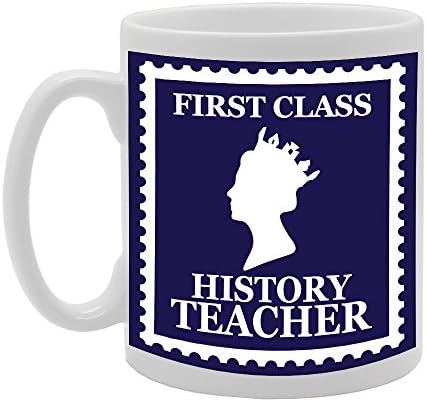 MG2379 First Class History Teacher Novelty Gift Printed Tea Coffee Ceramic Mug