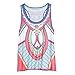 Yoyorule Women Summer Vest Top Sleeveless Shirt Blouse Casual Tank Tops
